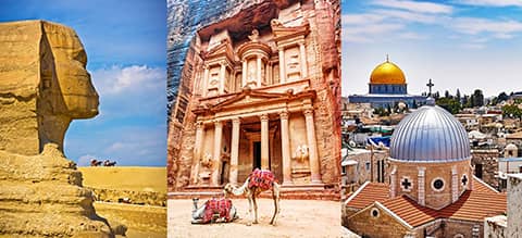 Best of Egypt Nile Goddess + Jordan & Israel Tour