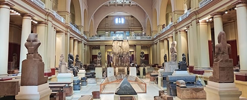 The Cairo Egyptian Museum of Antiquities