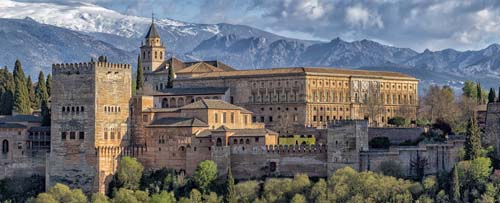 Granada - Alhambra fortress palace