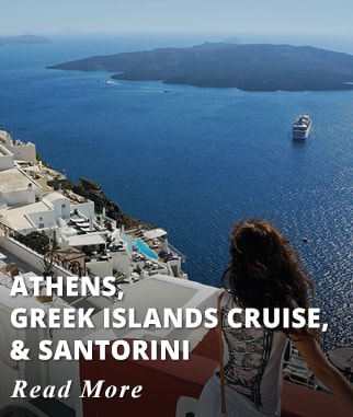 Athens, Greek Islands - Turkey Cruise and Santorini Tour