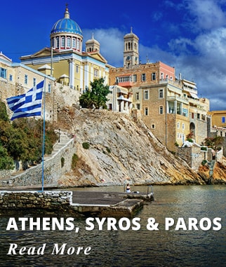 Athens, Syros & Paros Tour