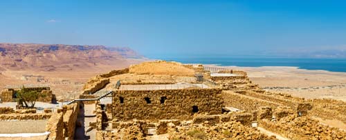 Israel - Masada fortress & Dead Sea
